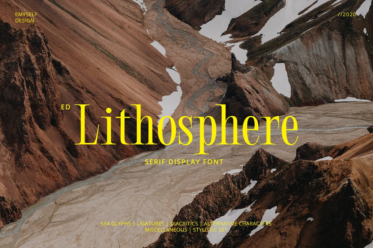 ED Lithosphere Font