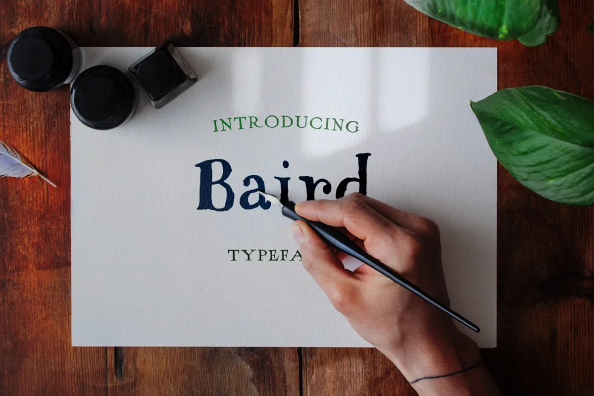 Baird Hand Serif Font