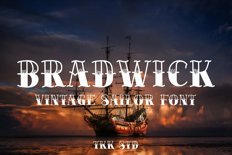 Bradwick Vintage Font