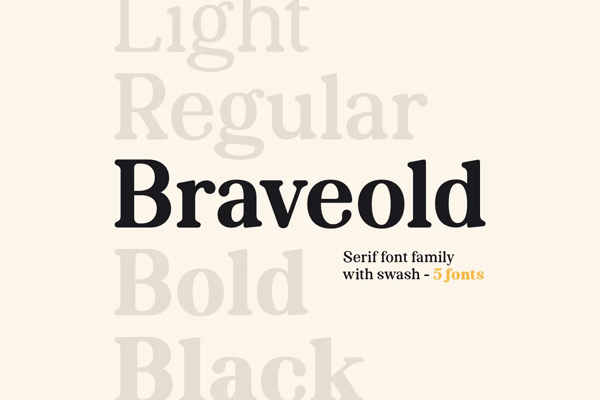 Braveold Font