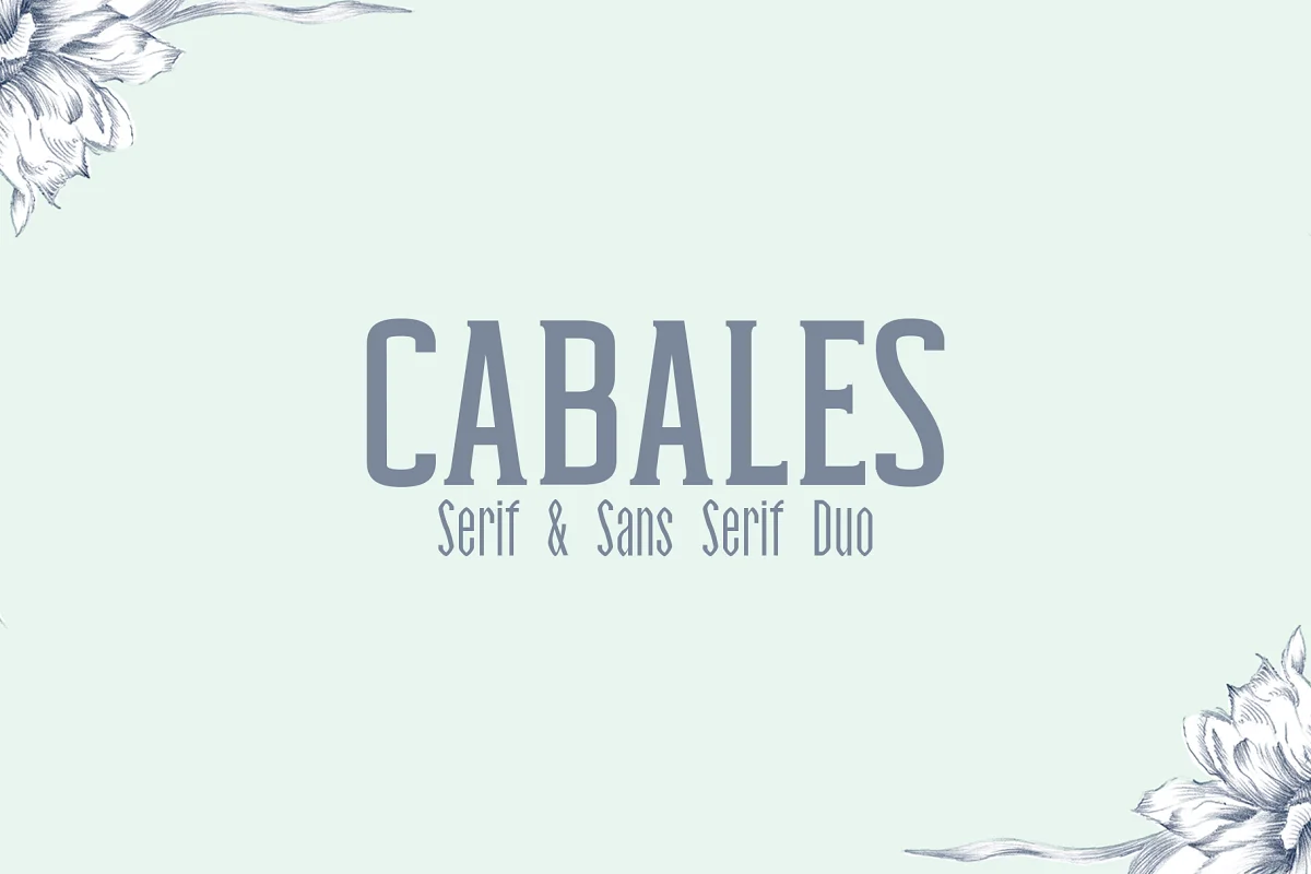 Cabales Duo 8 Font