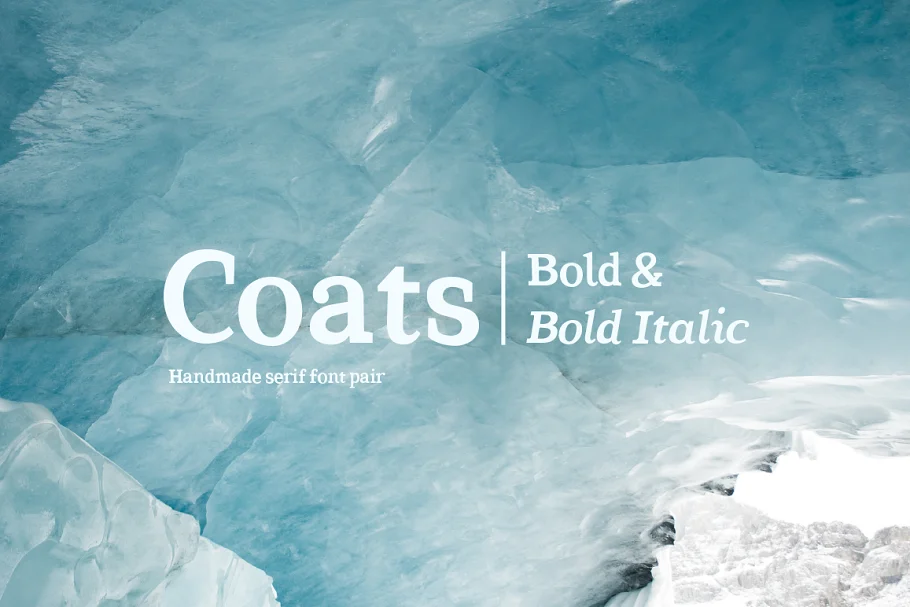 Coats Bold and Coats Bold Italic Font