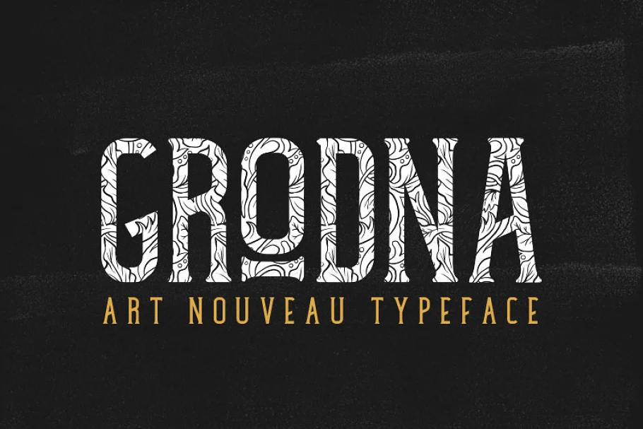 Grodna Typeface Font