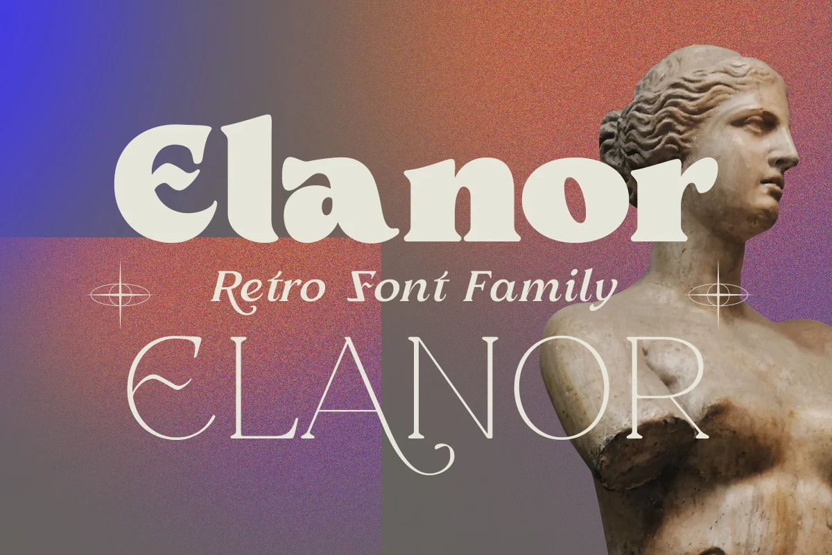 Elanor Retro Font