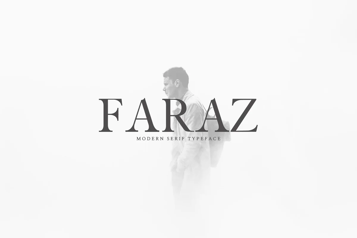 Faraz Modern Serif Typeface Font