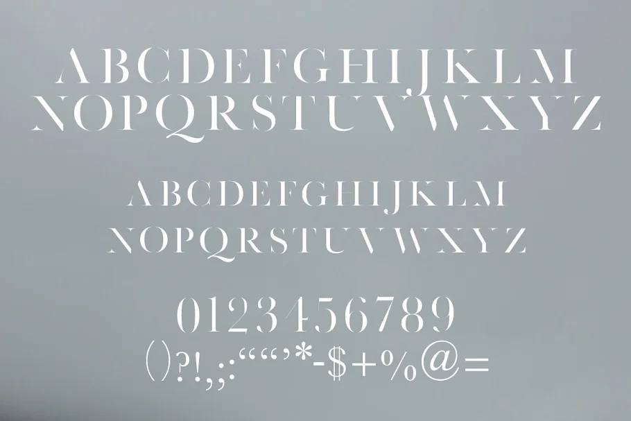 faroe thin ligatures - Post