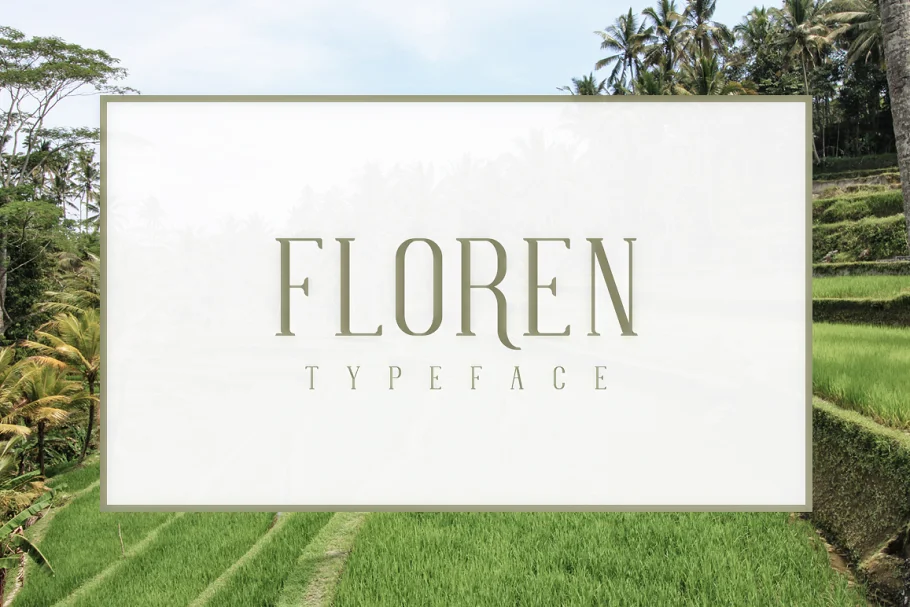 Floren Typeface Font