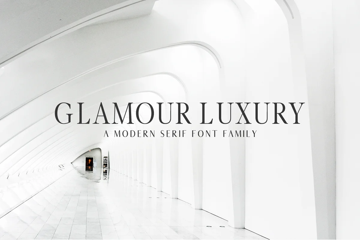 Glamour Luxury Serif Font