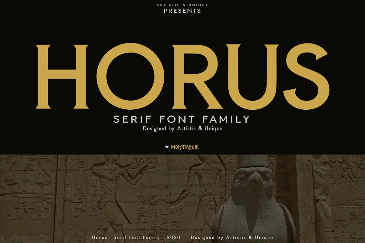 Horus Serif Font