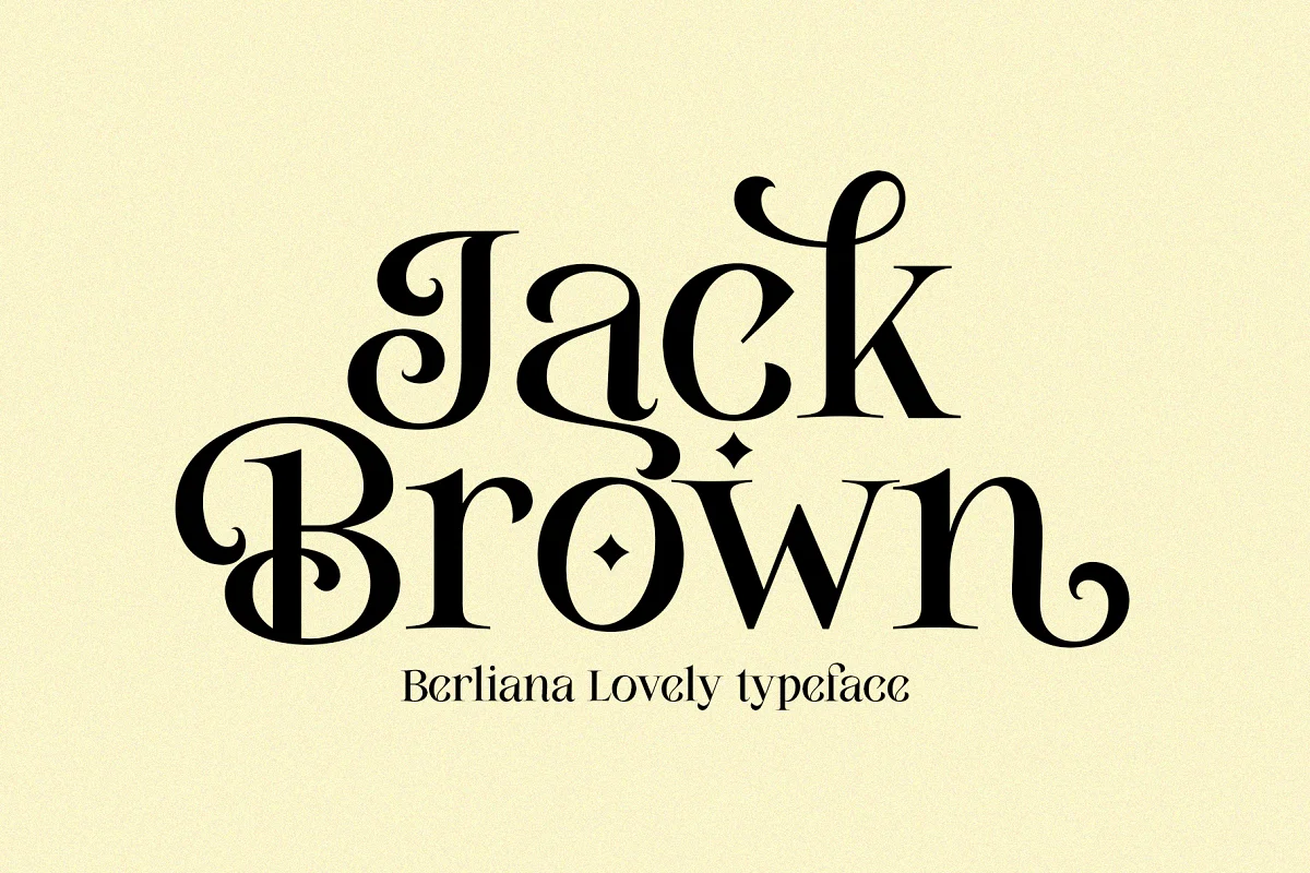 Berliana Lovely Font