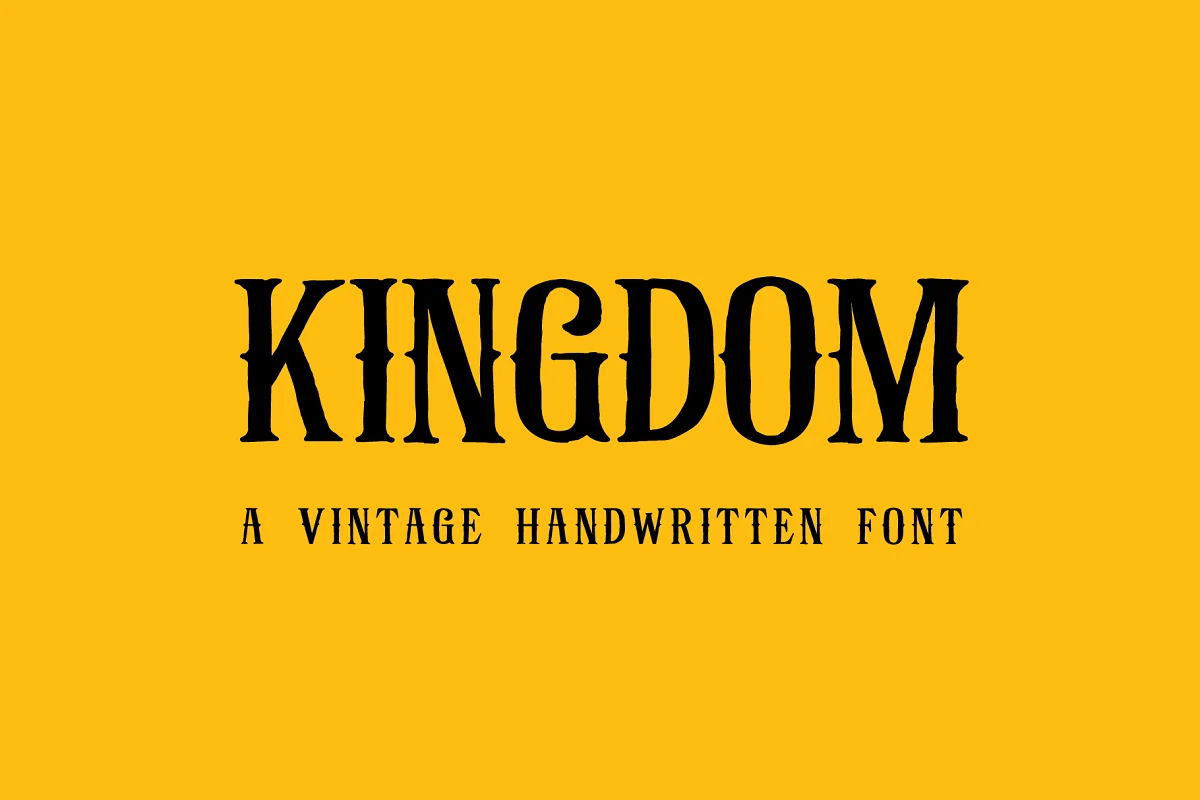 Kingdom Font