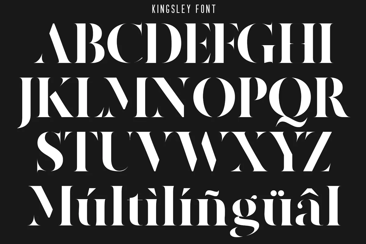 kingsley font 5 - Post