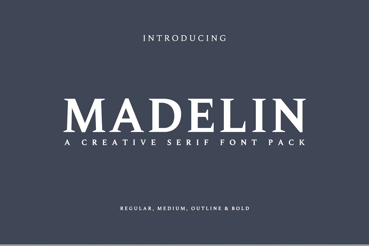 Madelin Serif Font