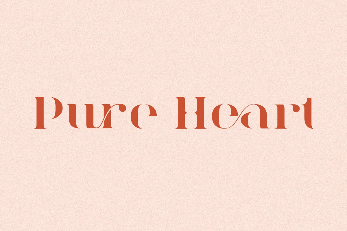 Pure Heart Serif Font