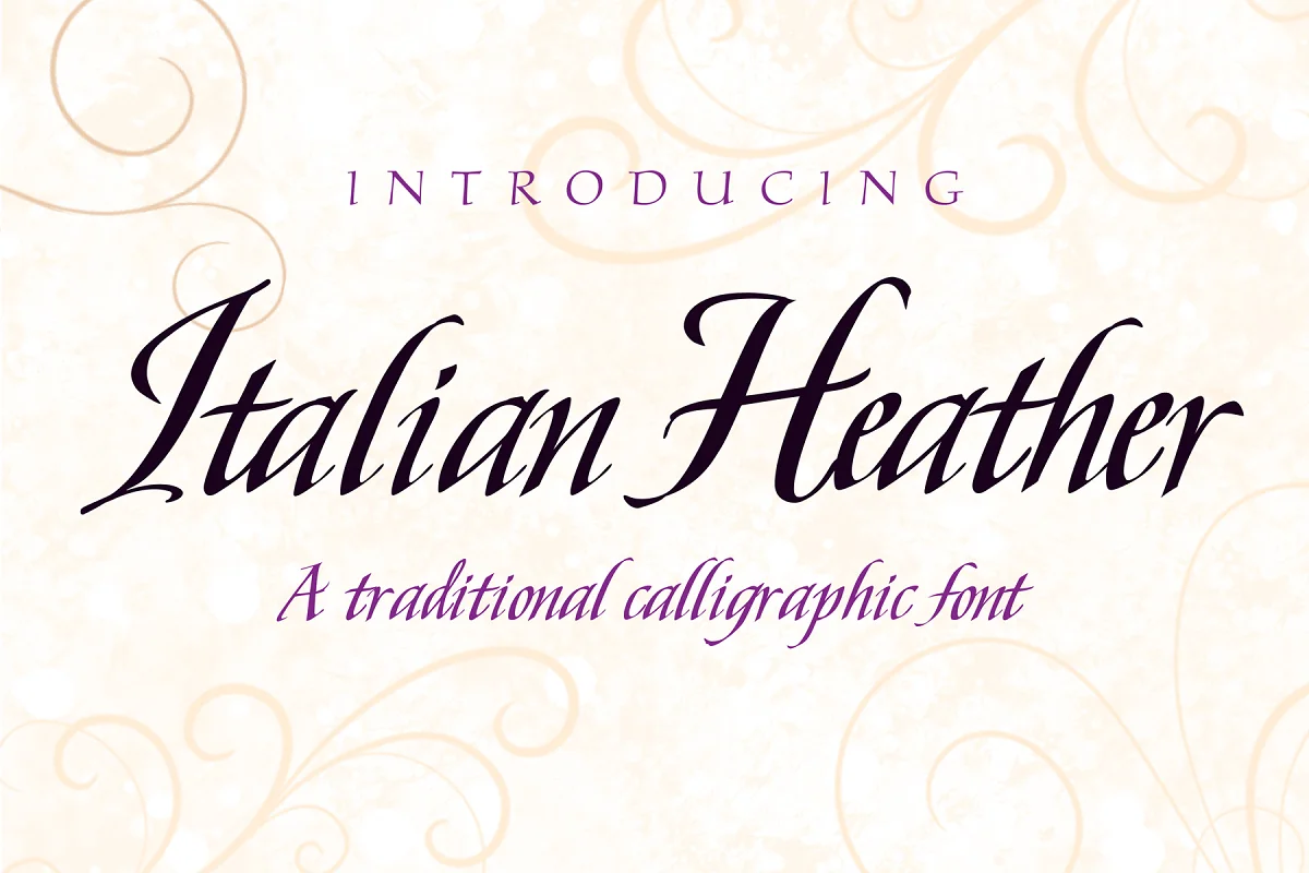 Italian Heather Font