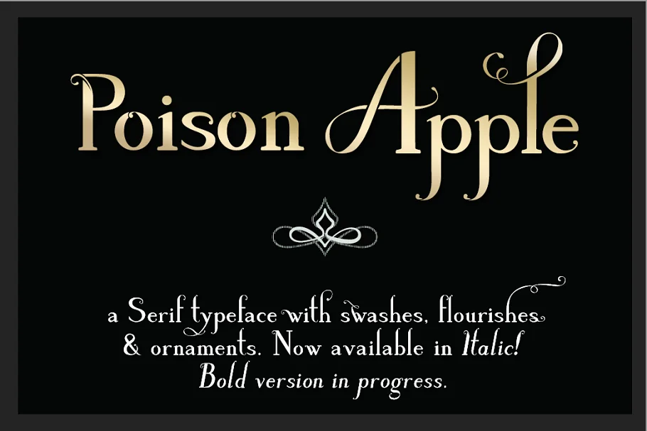 Poison Apple Font