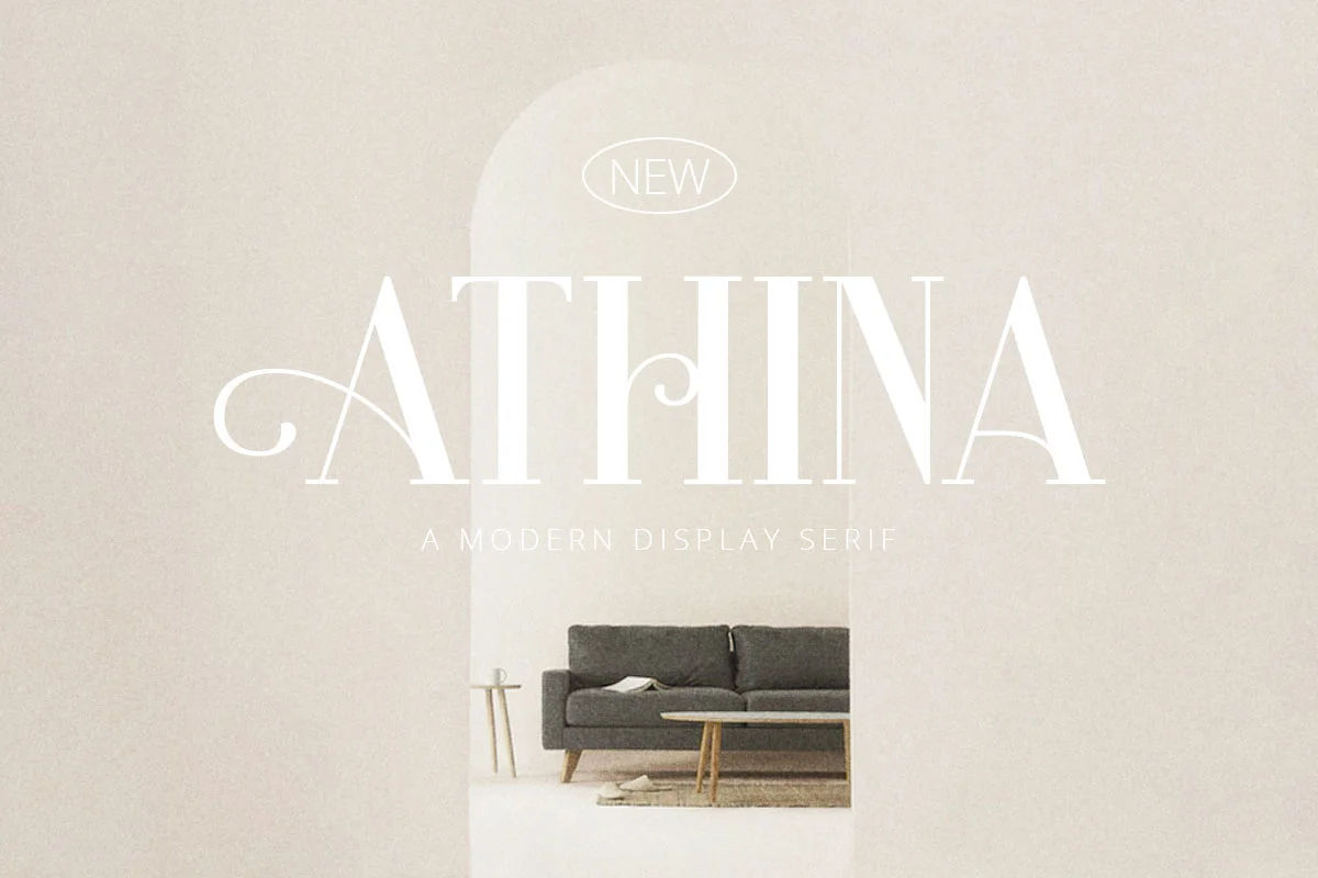 Athina Modern Serif Font