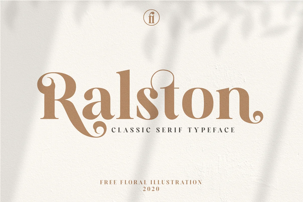 Ralston Classy Serif Typeface Font