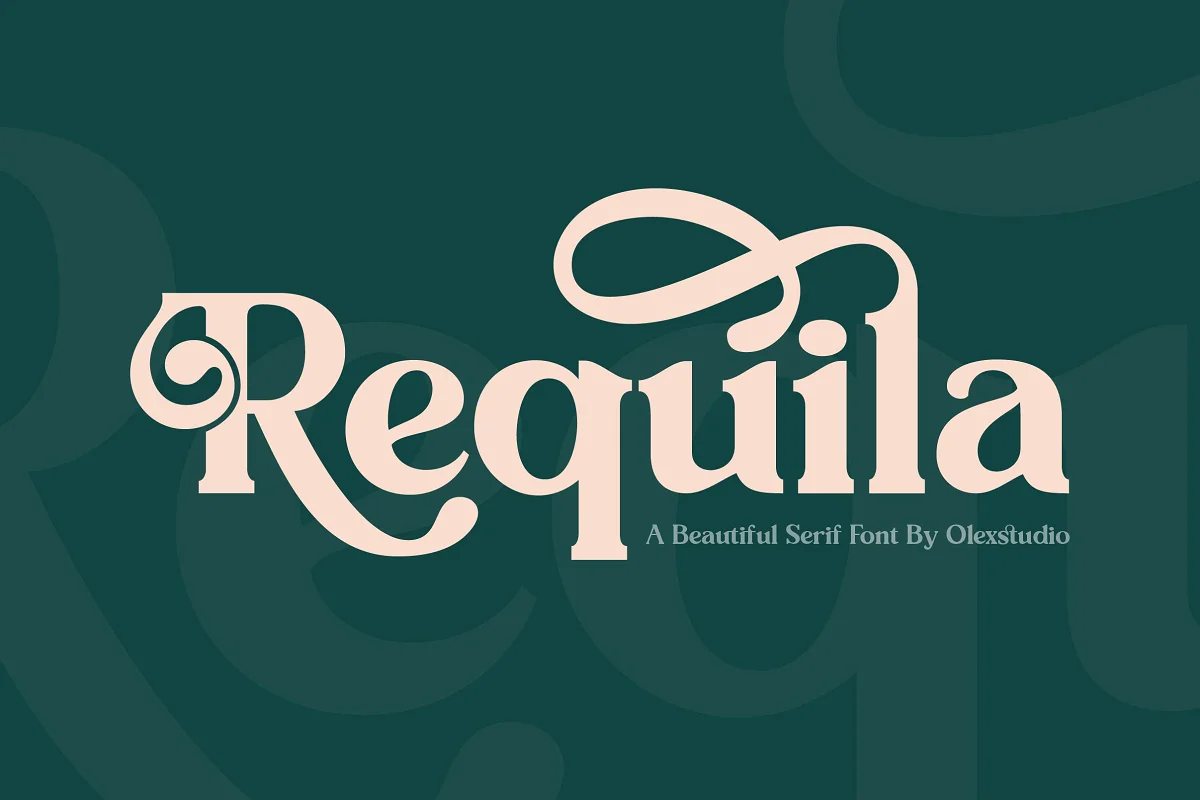 Requila Vintage Font