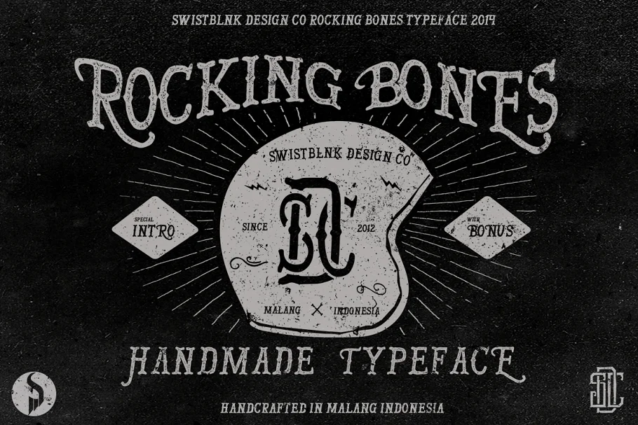 Rocking Bones Typeface Font