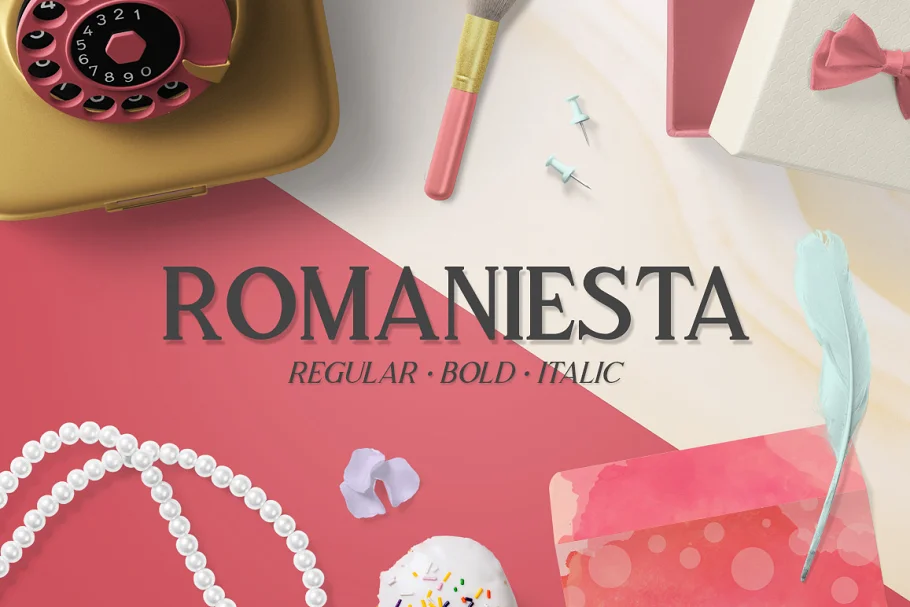 Romaniesta Font