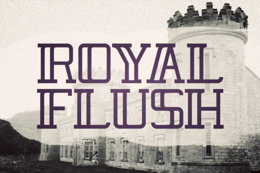 Royal Flush Typeface Font