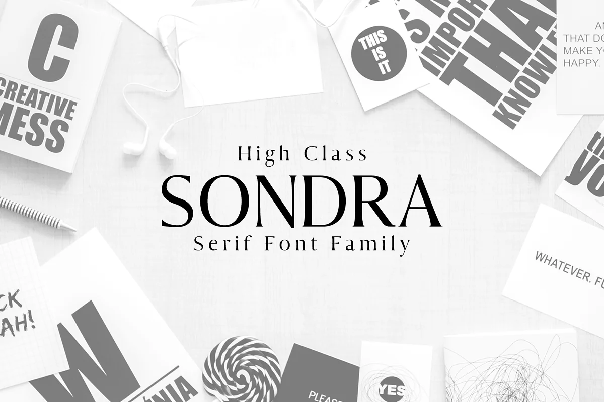 Sondra Serif Font