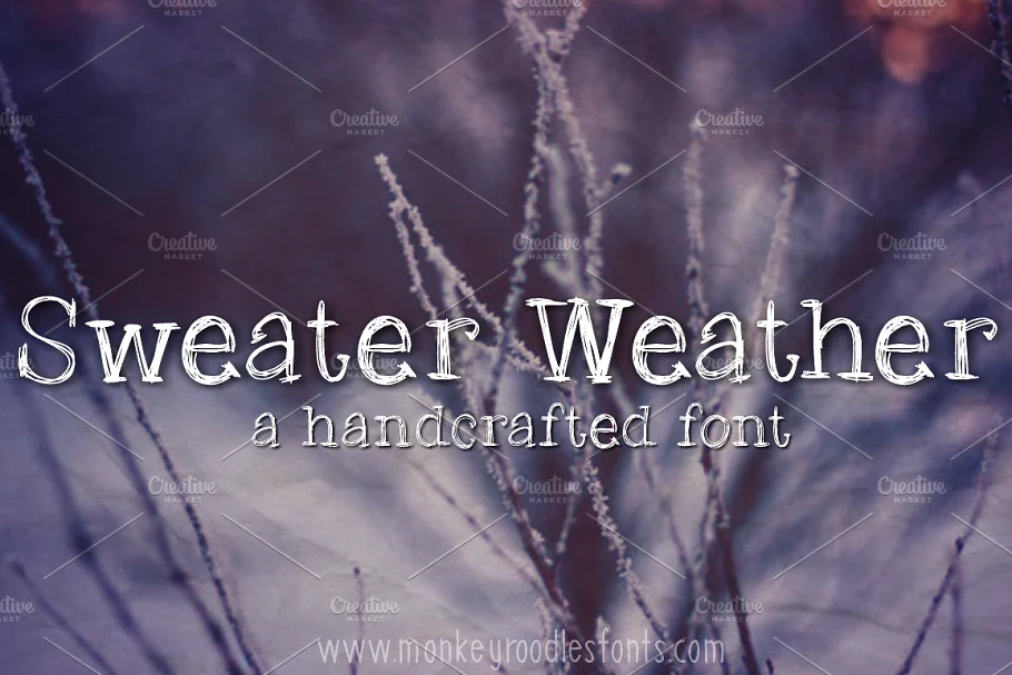 MRF Sweater Weather Font