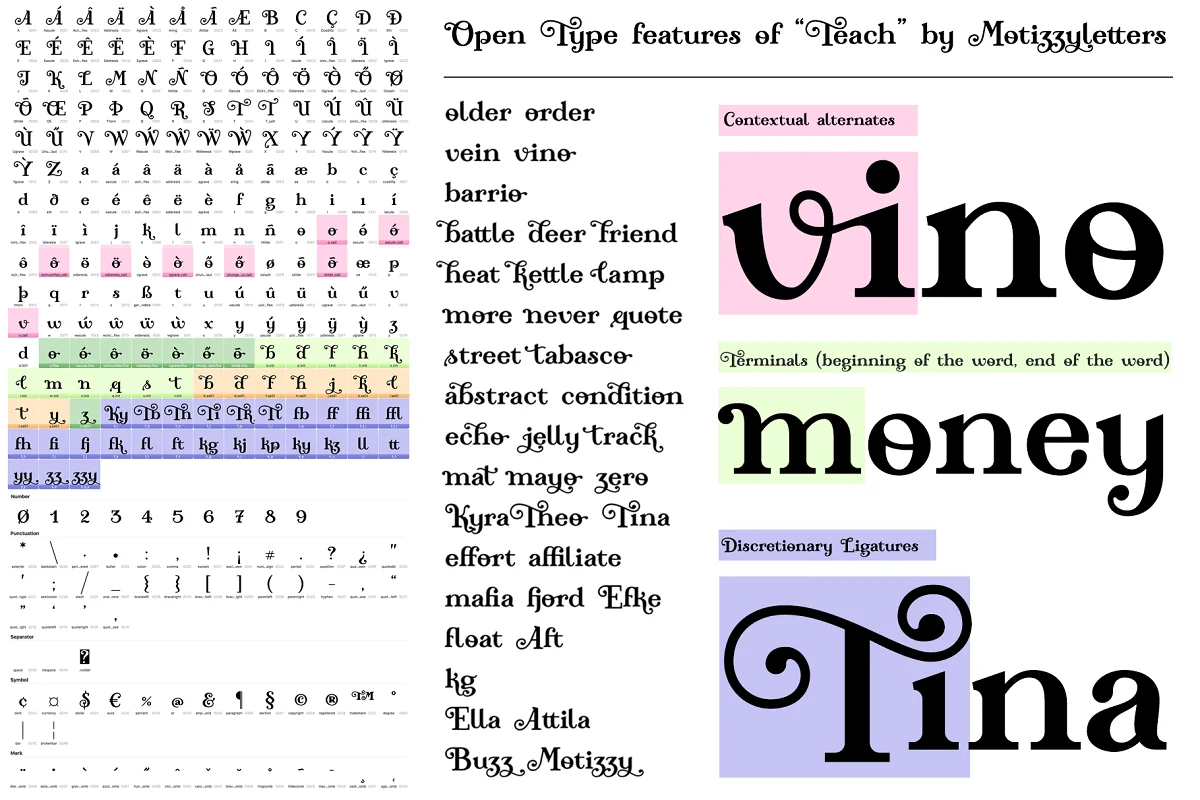 teach opentype - Post