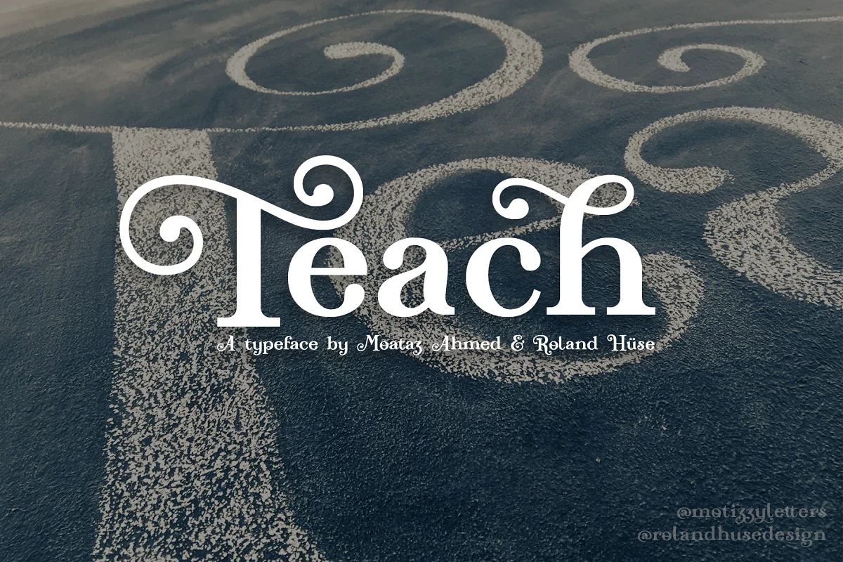 Teach Font