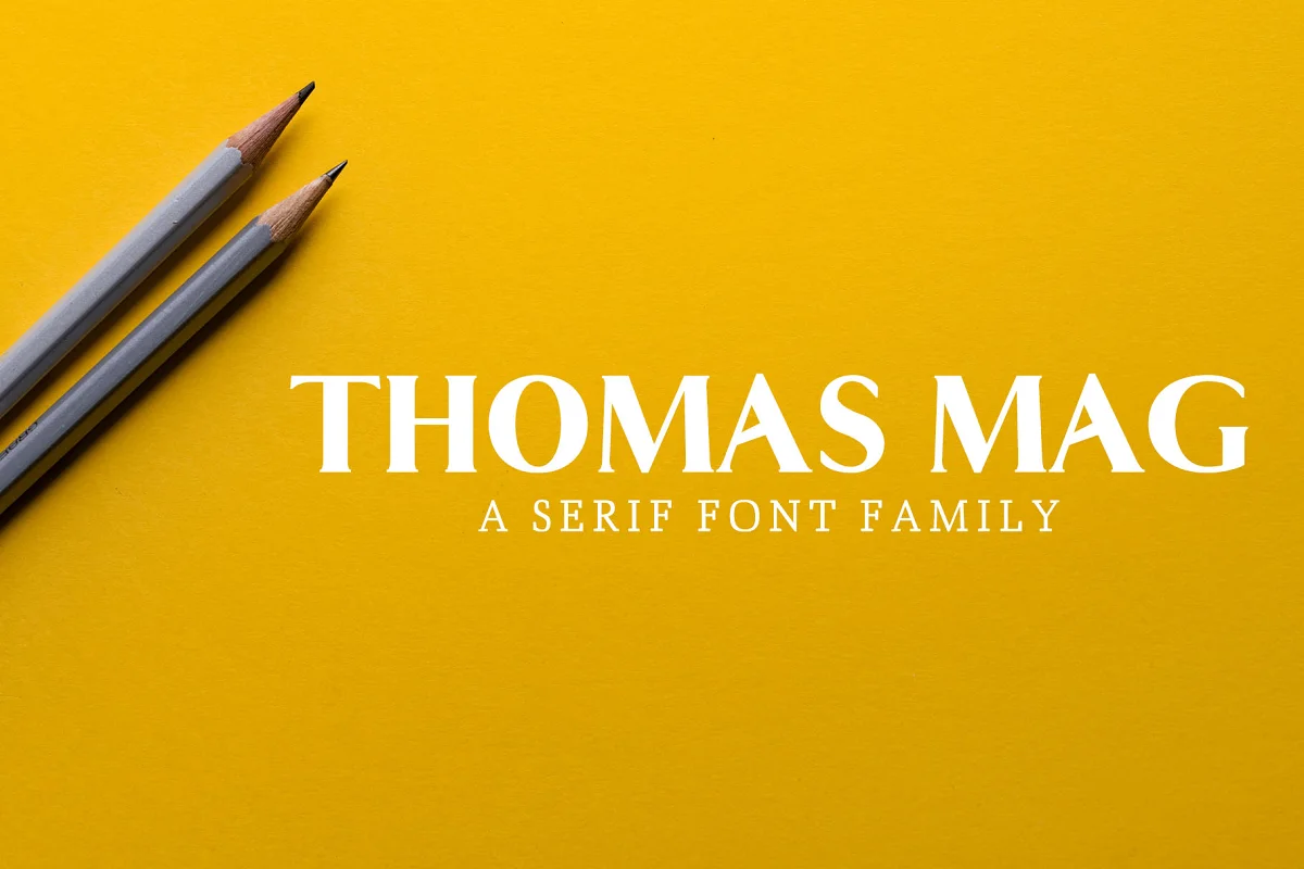 Thomas Mag Serif Font