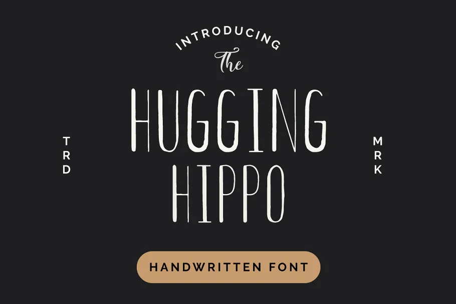 Hugging Hippo Font