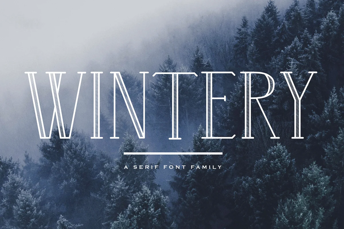 Wintery Font