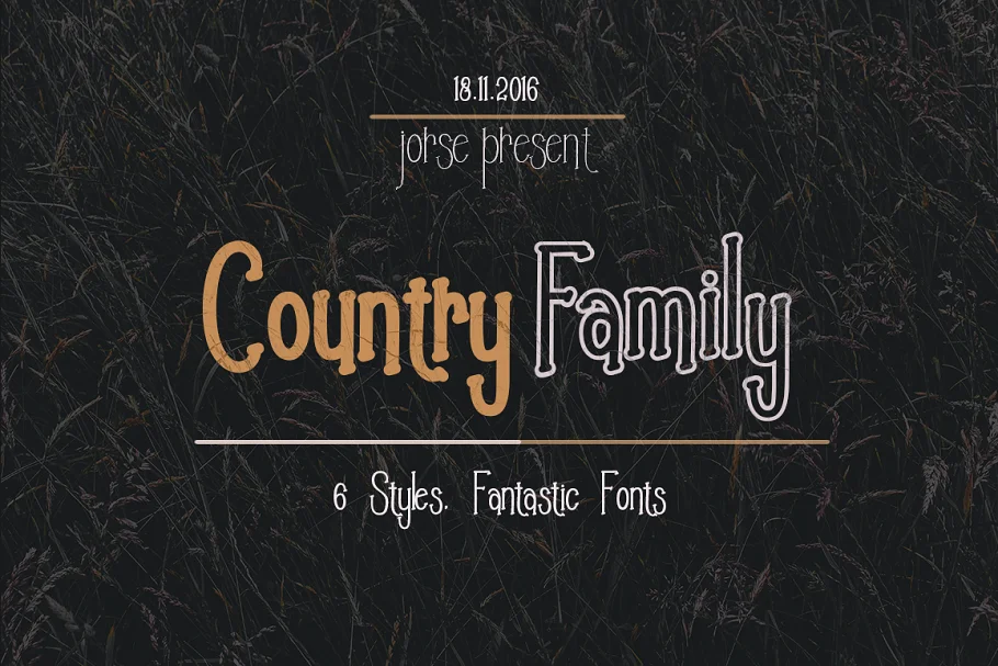 Country Font