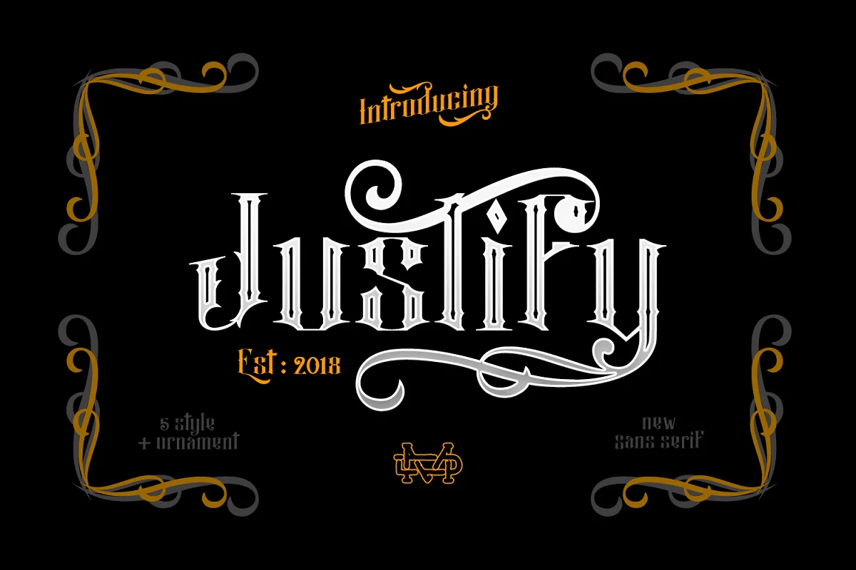 Justify Font