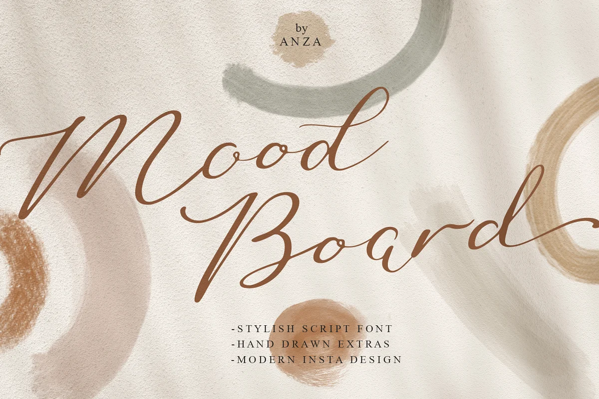 Mood Board Font