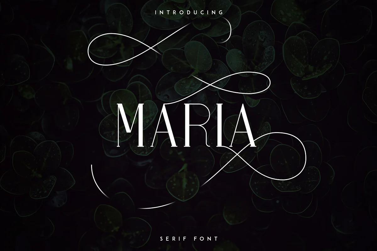 Maria Serif Font