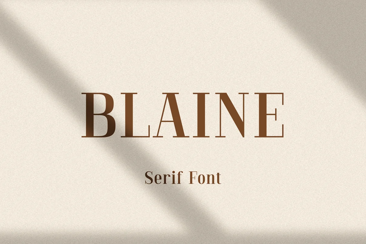 Blaine Font