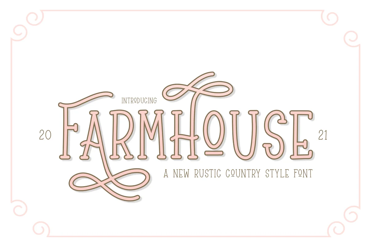 Farmhouse Font