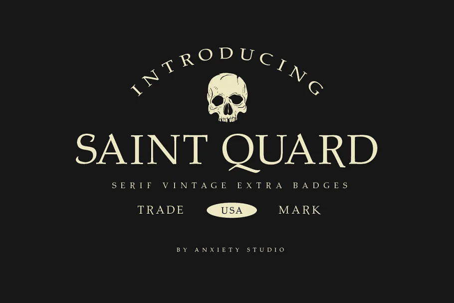 Saint Quard Font