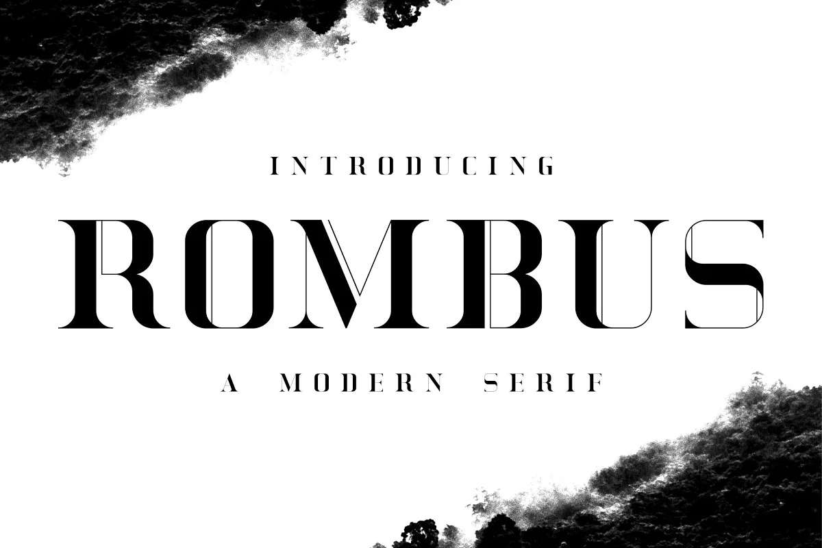 Rombus Modern Serif Font