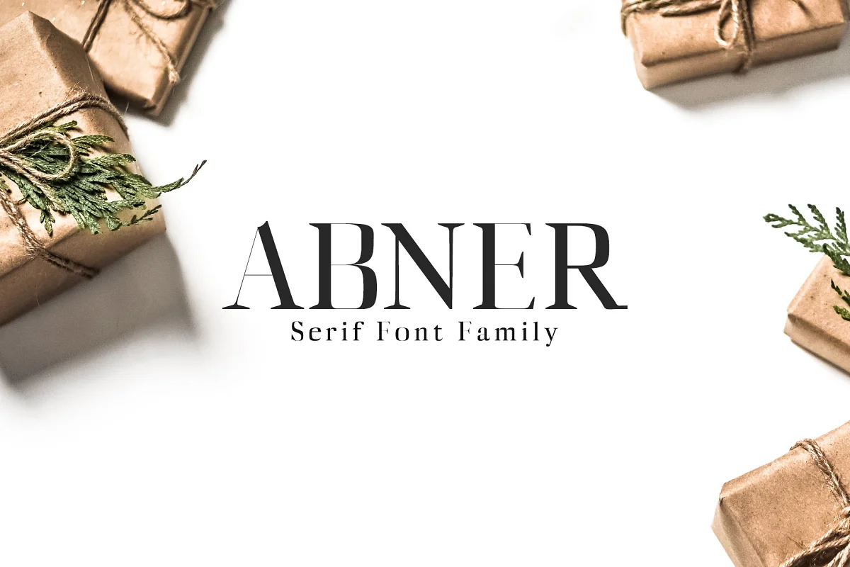 Abner Serif Font