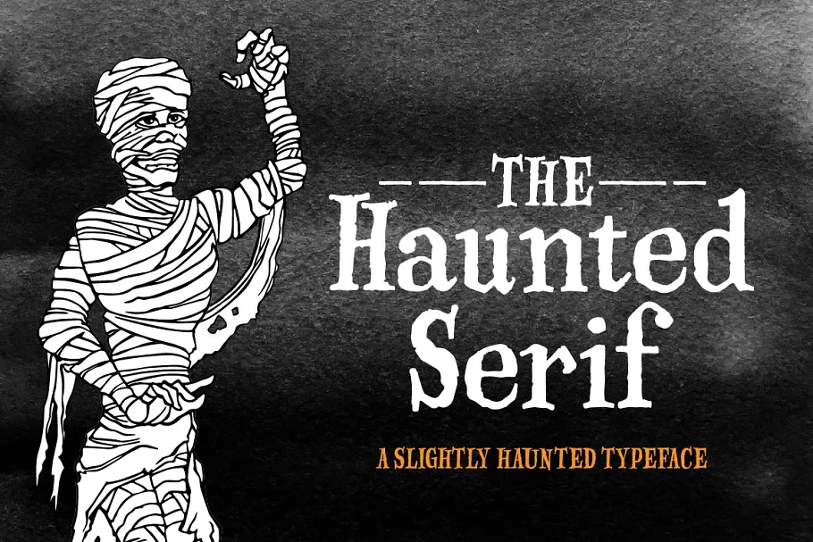 Haunted Serif Font