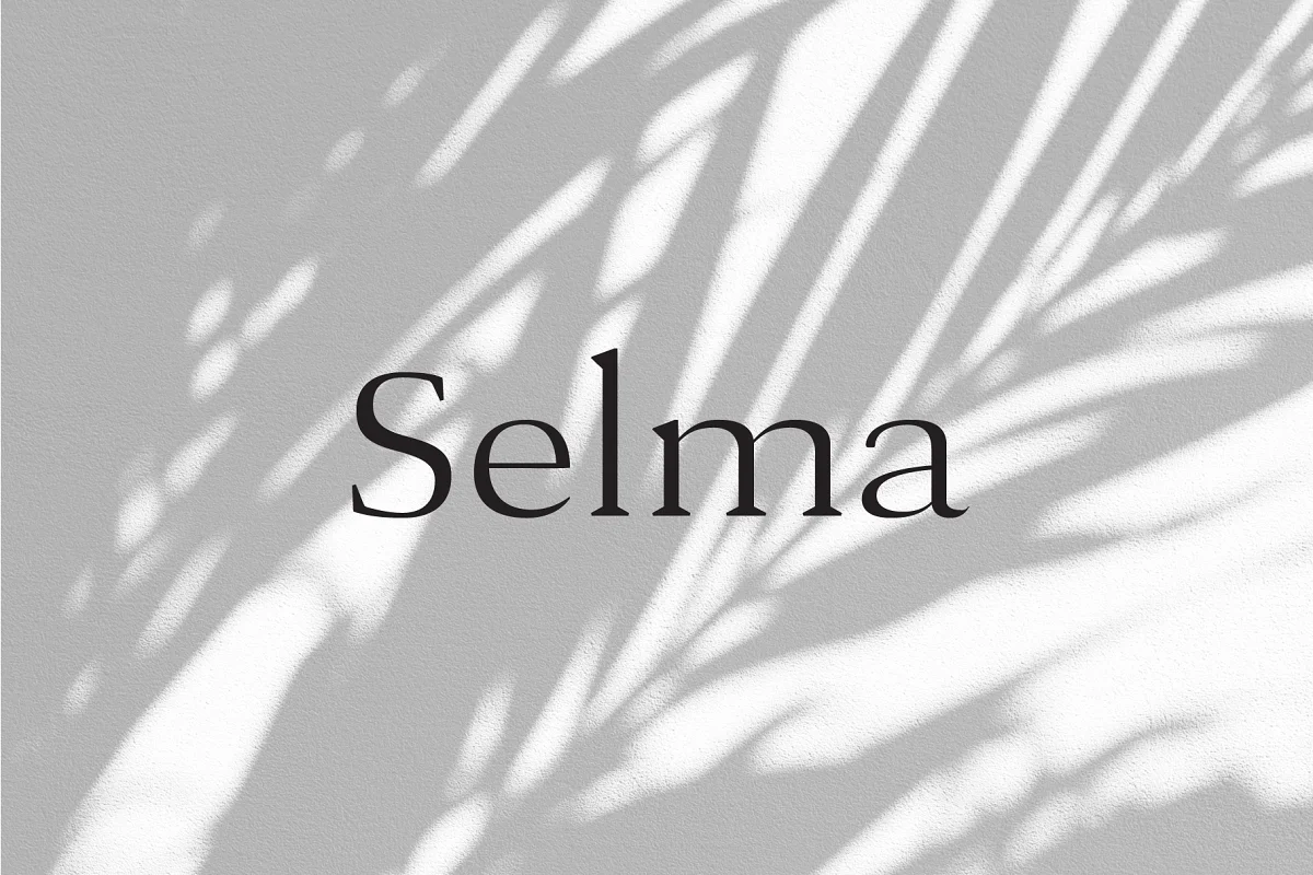 Selma A Classy Serif Typeface Font