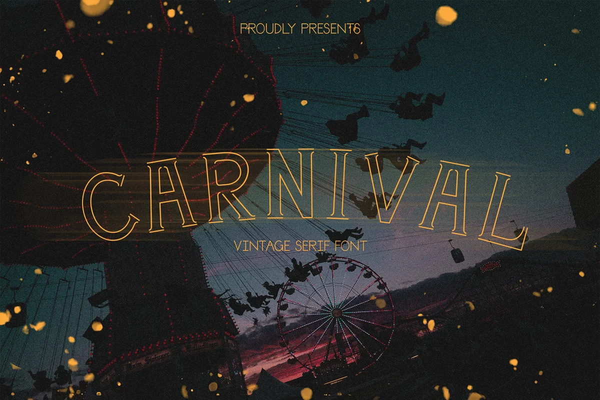 Carnival A Vintage Serif Font