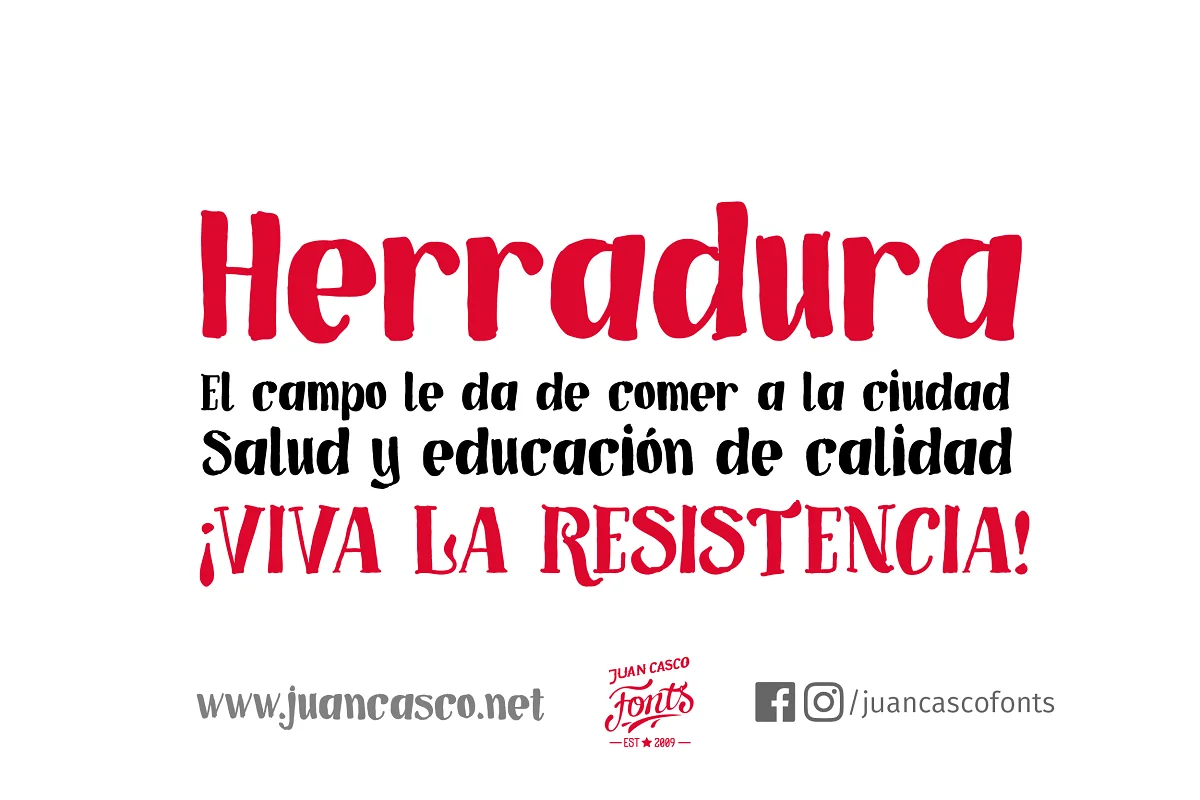 Herradura Font