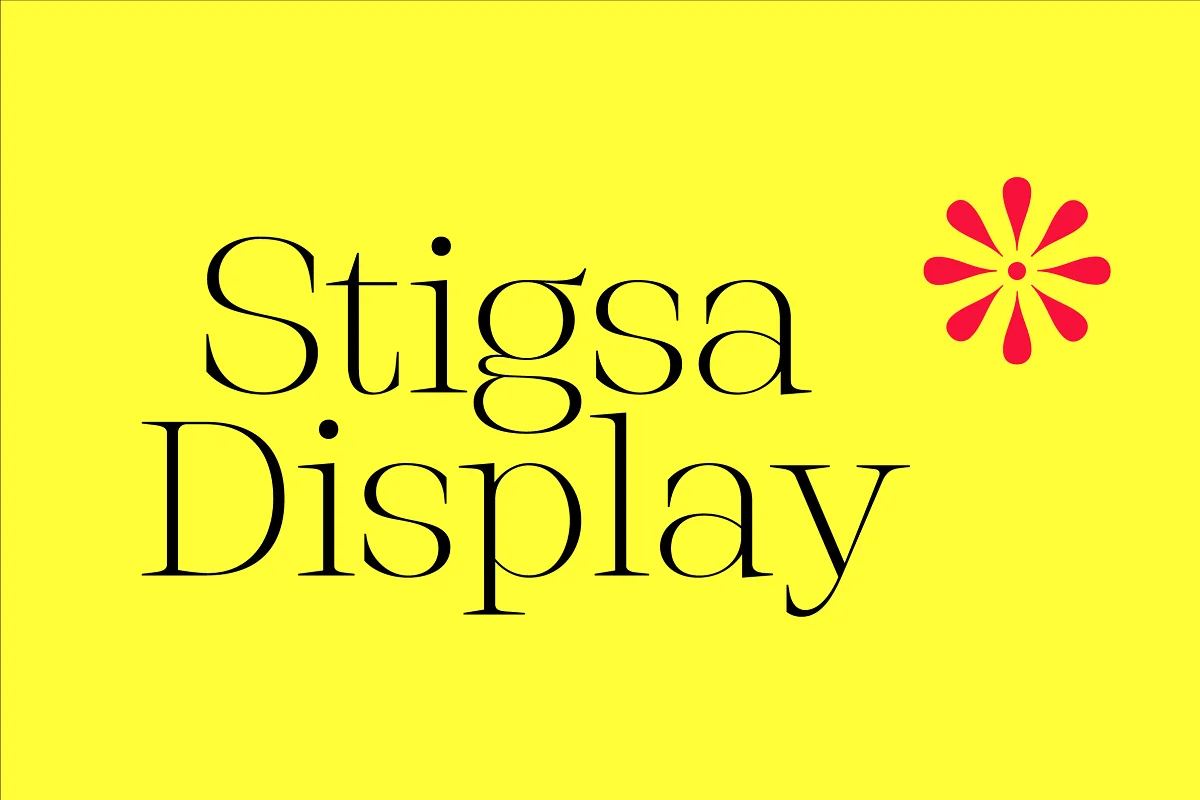 Stigsa Display Font