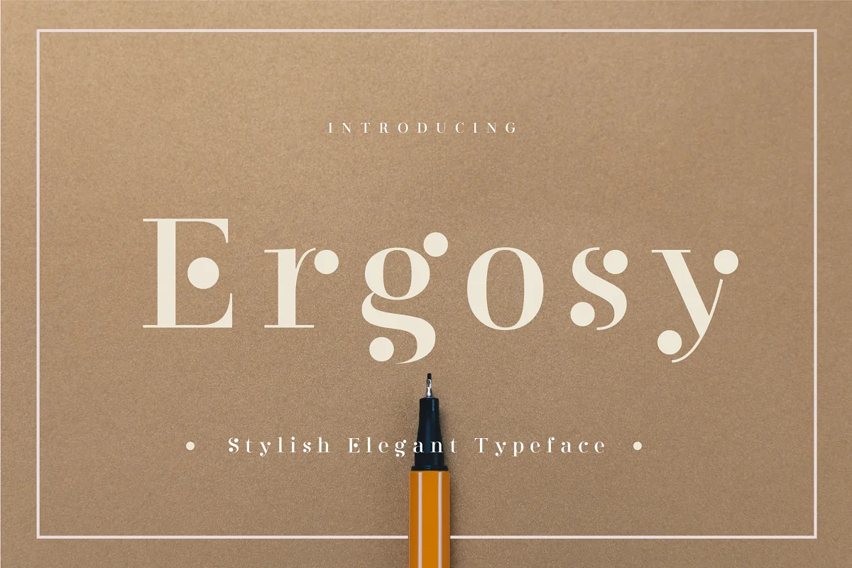 Ergosy Font