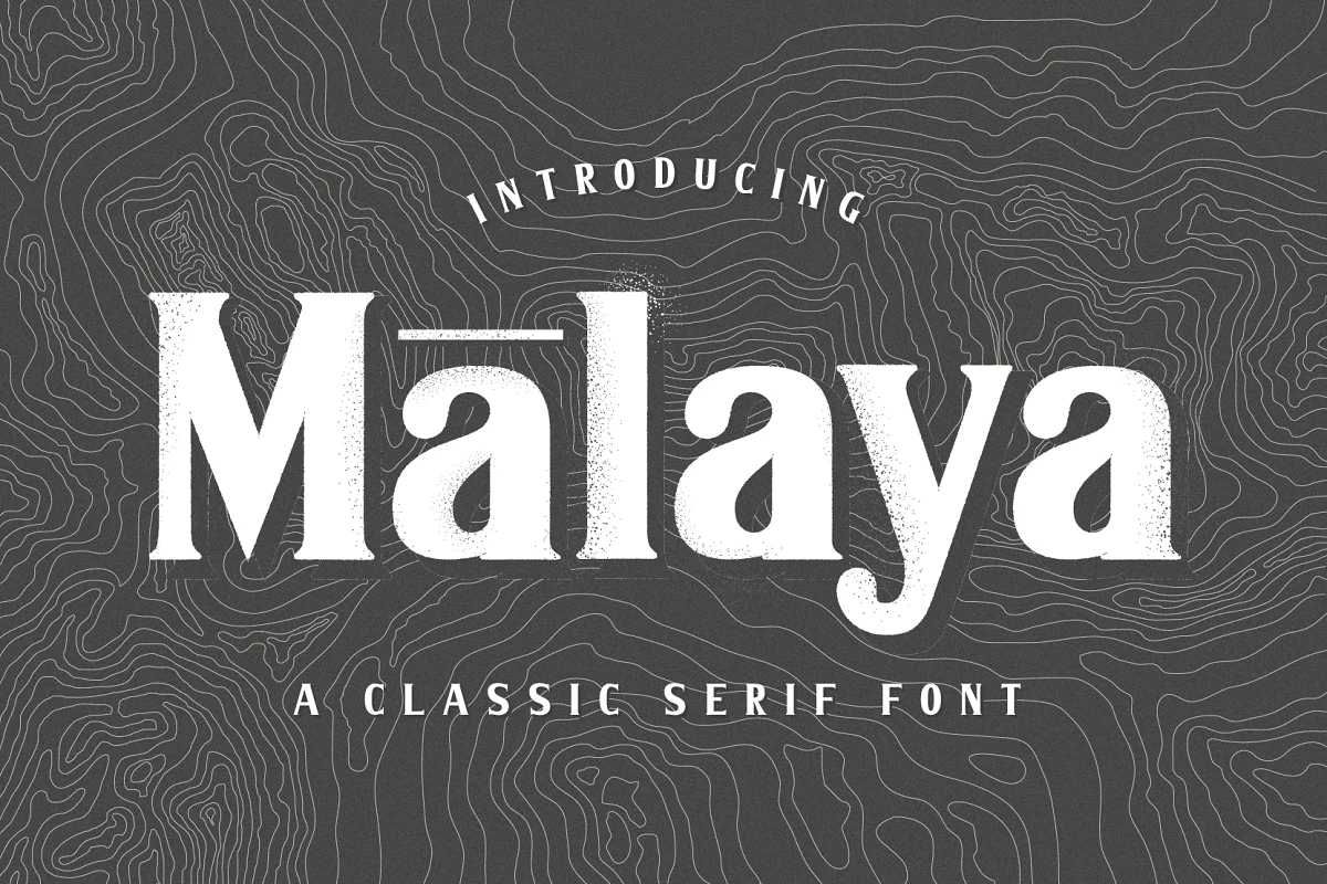 Malaya A Classic Serif Font