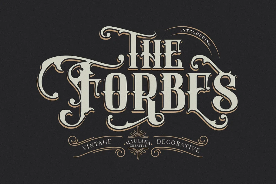 Forbes Modern Vintage Font